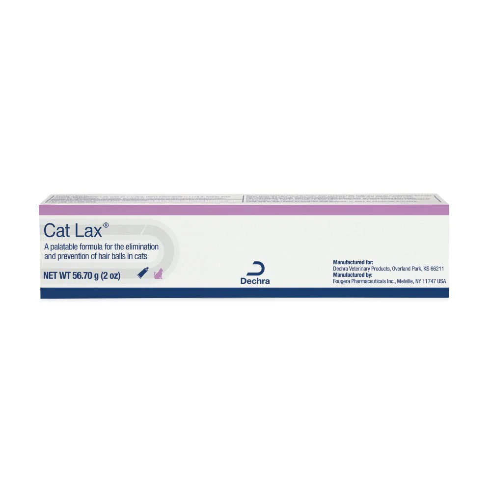 Cat Lax Hairball Solution for Cats & Kittens – 2 oz Gel for Hairball Prevention & Relief - Image 1