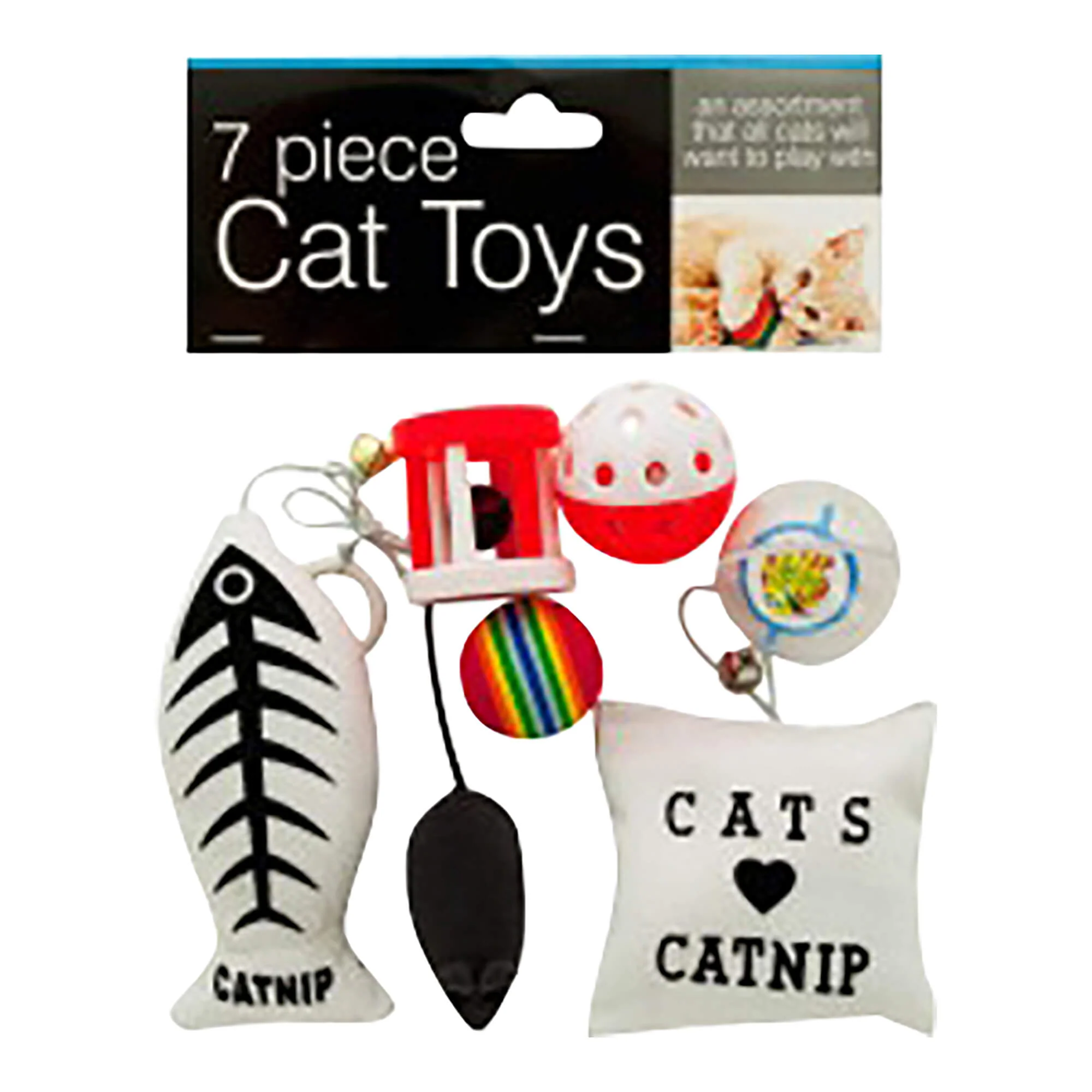 Cat Toys Set, 7 pk - Image 1