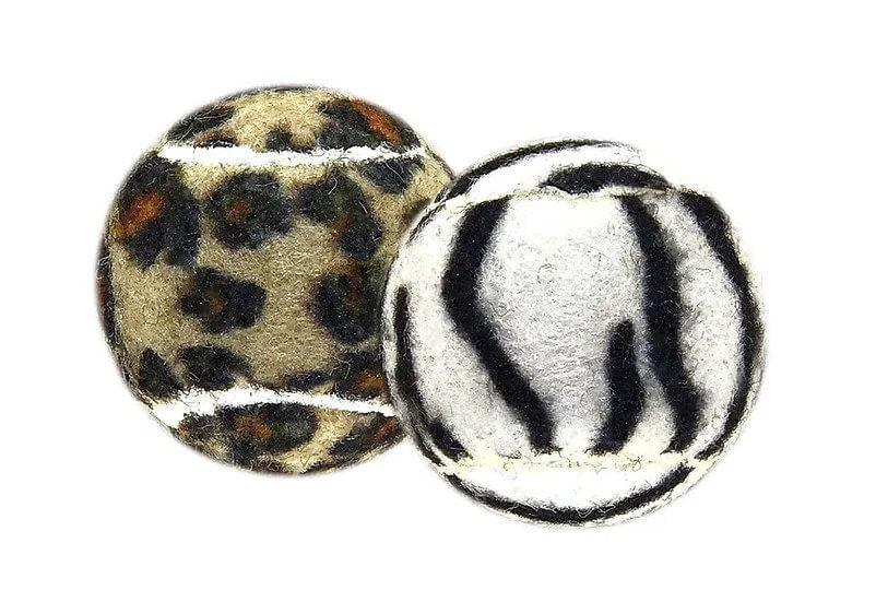 Catnip Jungle Balls Cat Toys, 2 pk, Assorted - Image 1