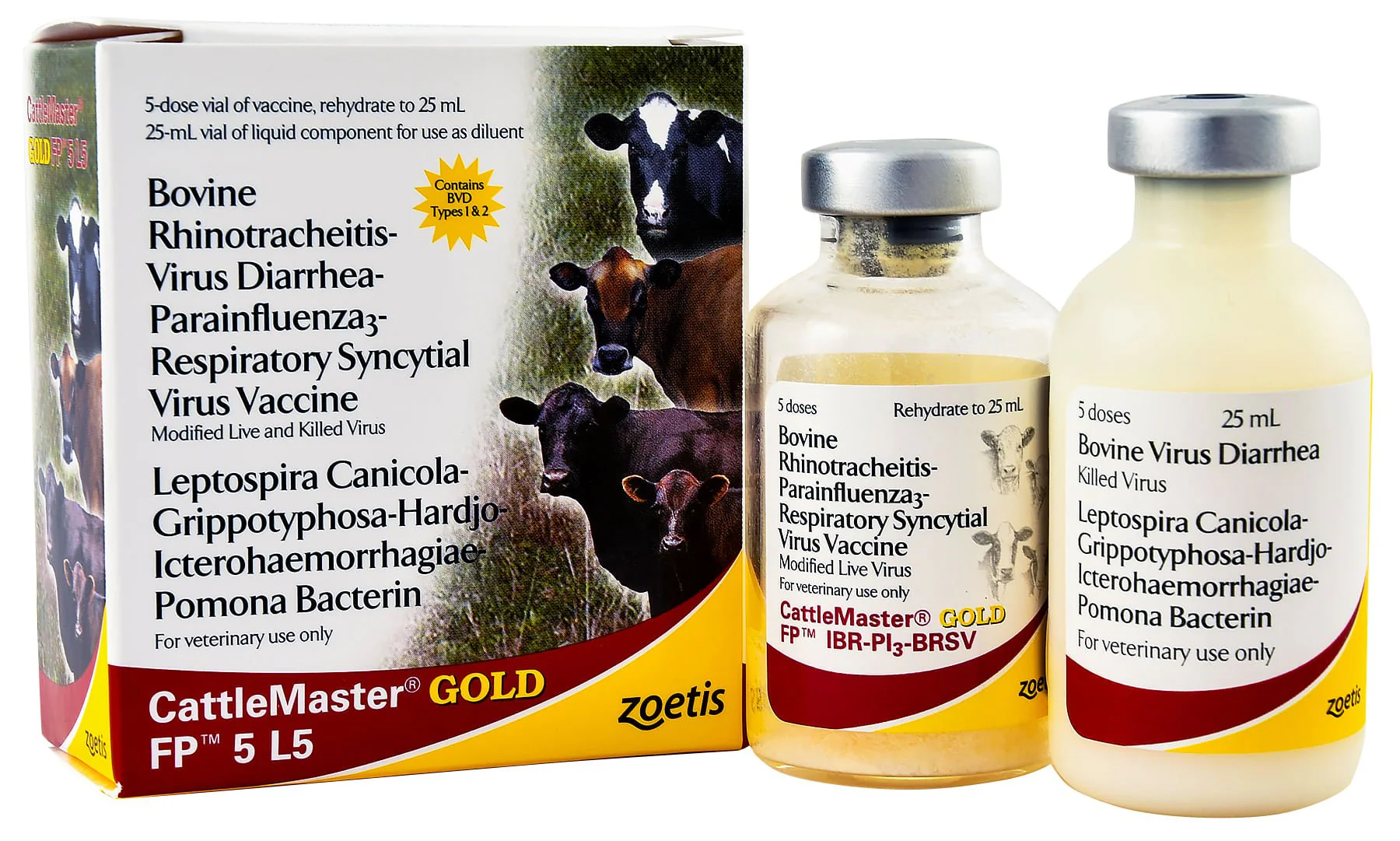 CattleMaster Gold FP 5 L5 Cattle Vaccine - Image 1