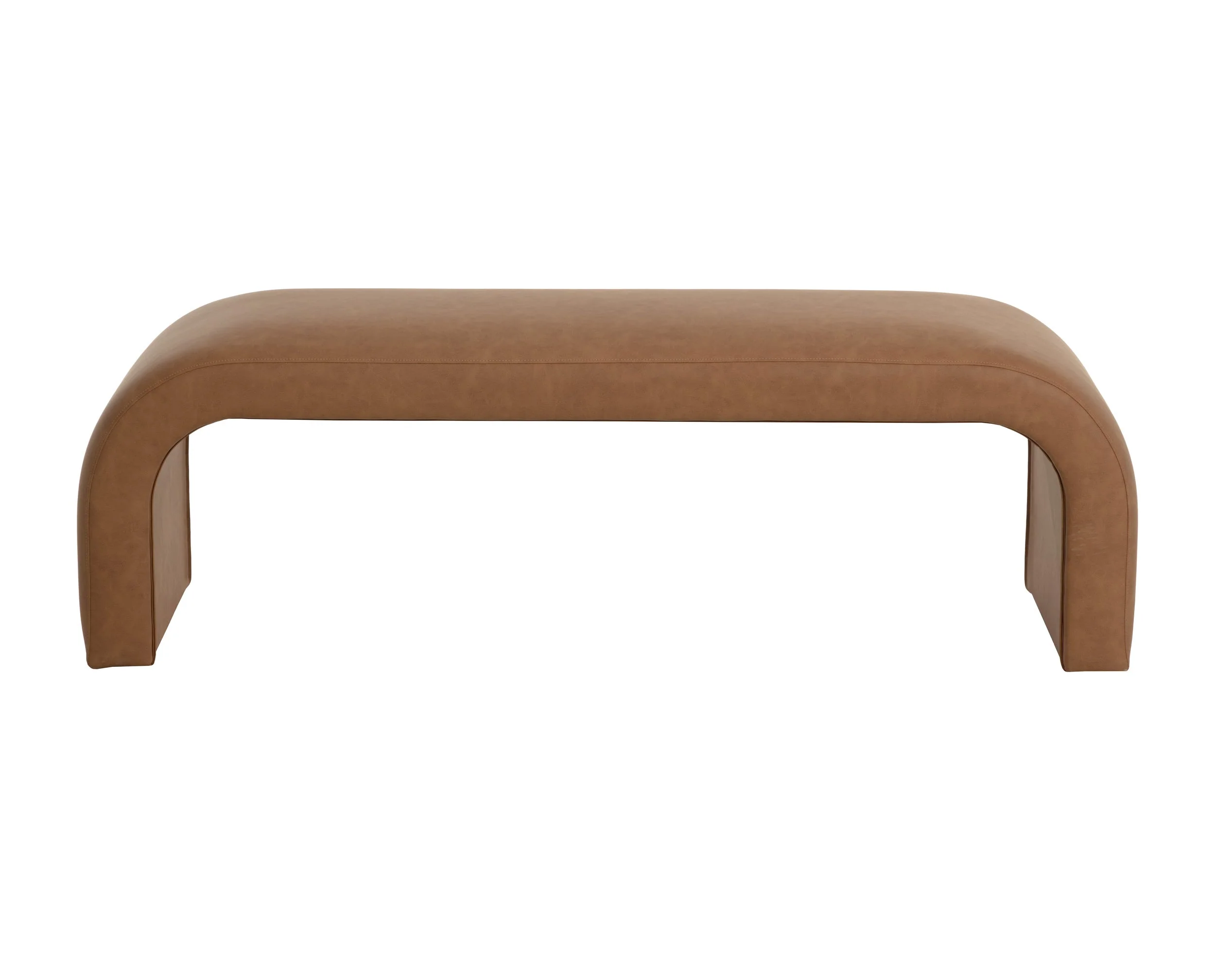 Nahara Bench - Milliken Cognac - Image 2