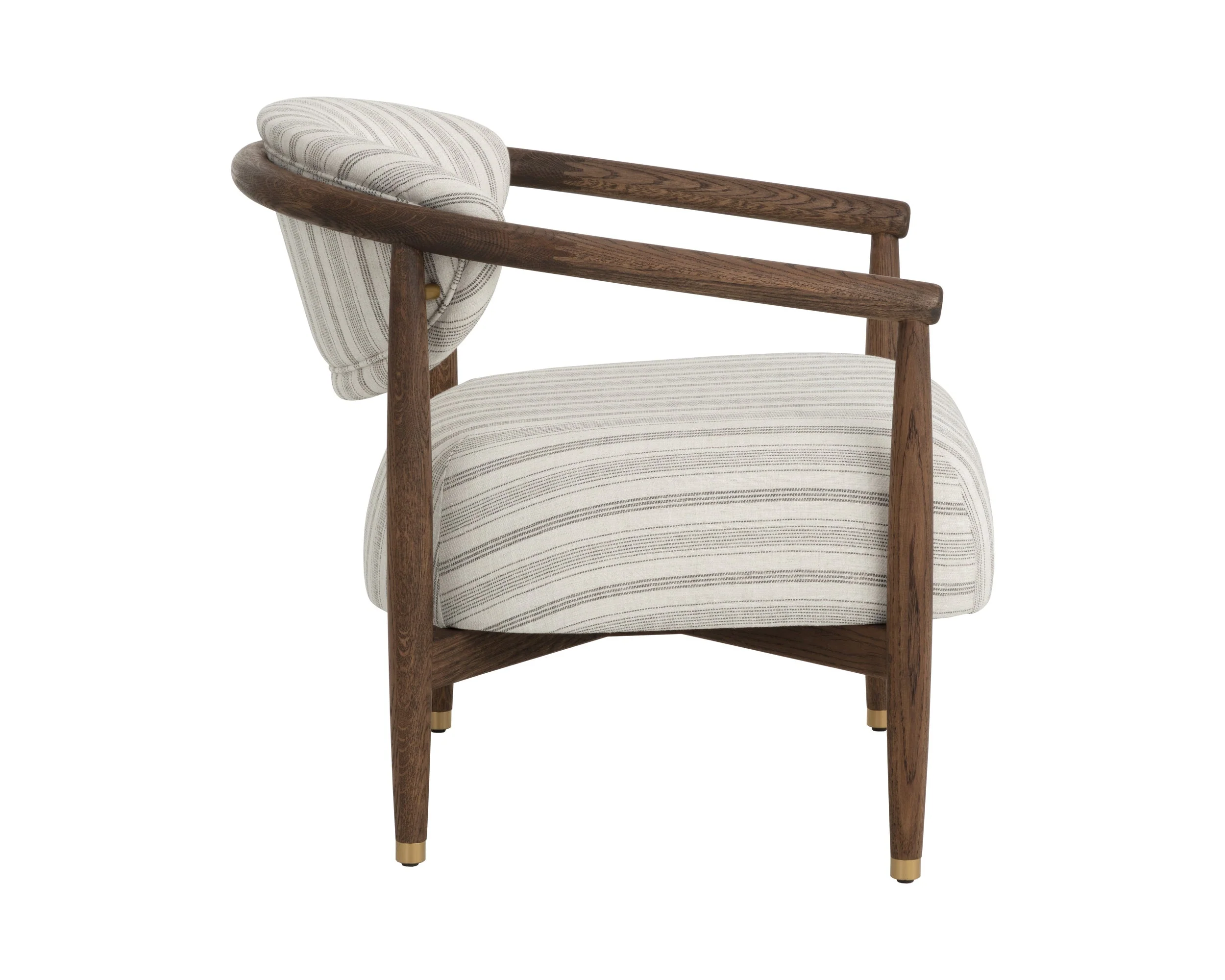 Sigrid Lounge Chair - Antique Brown - Gifford Script - Image 3