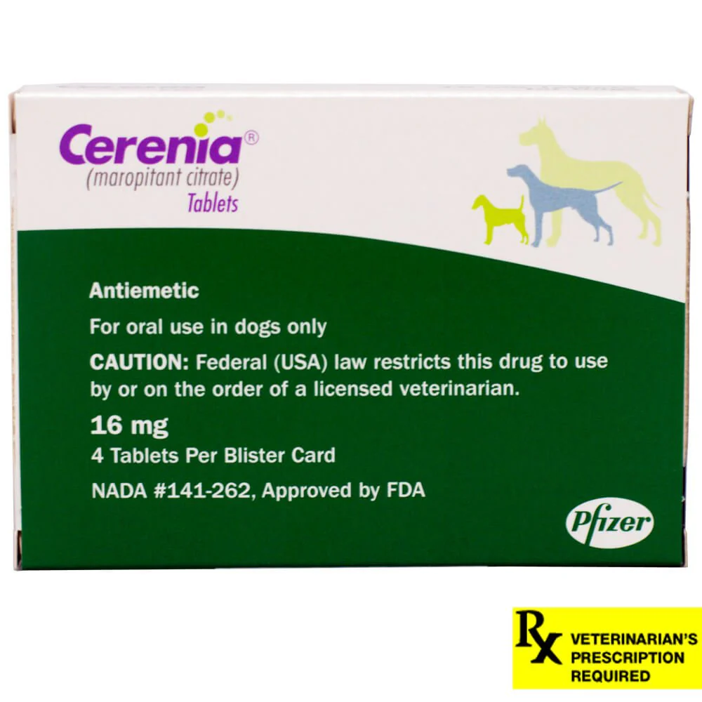 Rx Cerenia (maropitant citrate) Tablets for Dogs - Image 1