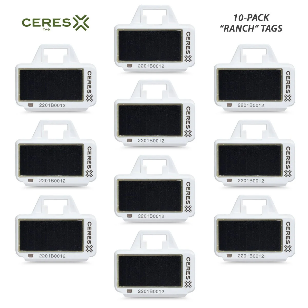 CERES RANCH PFI Reusable Satellite Cattle ID Tags, 10 Pack, Generation 4 - Image 3