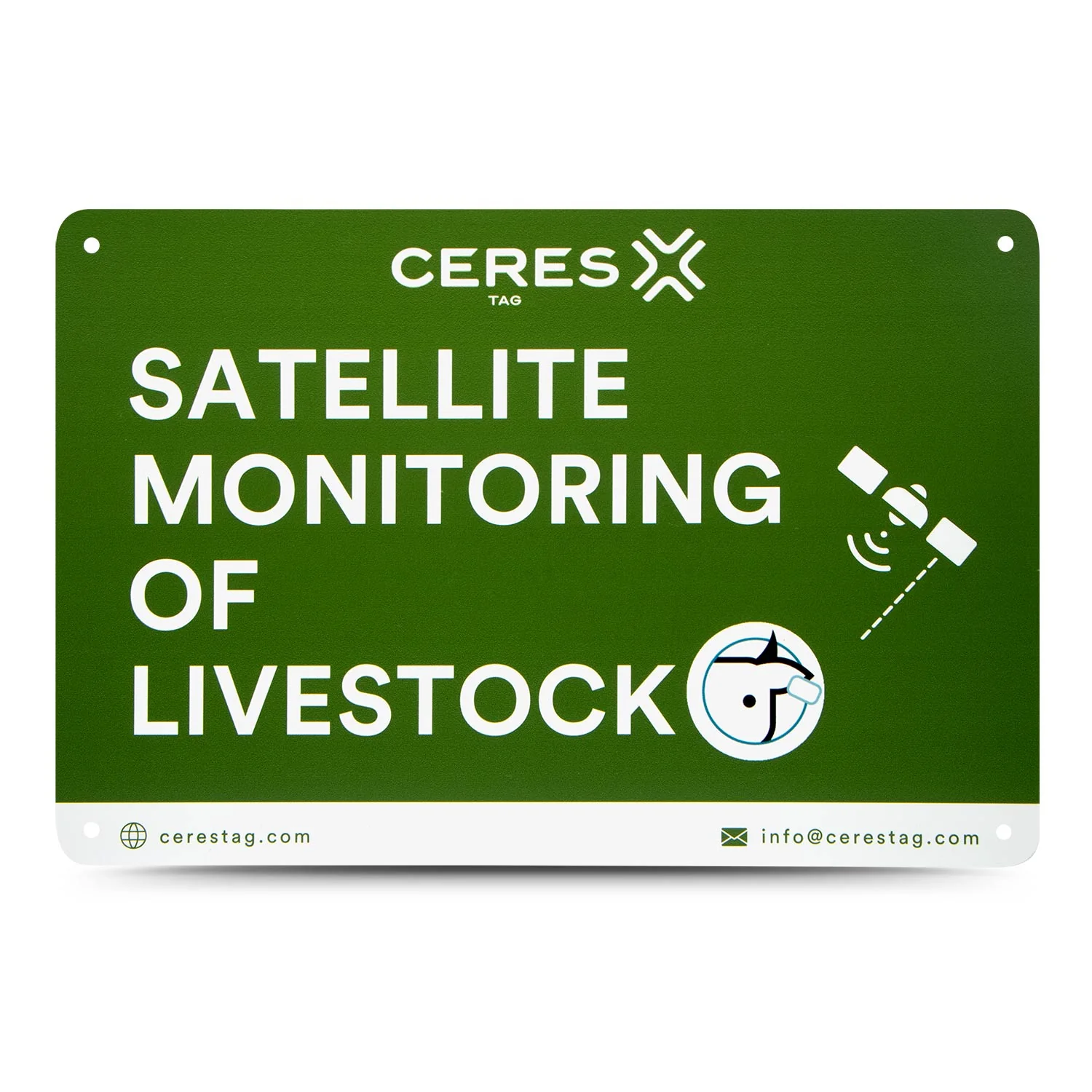 CERES RANCH Satellite Monitoring Signs for Cattle Theft Protection - Image 1