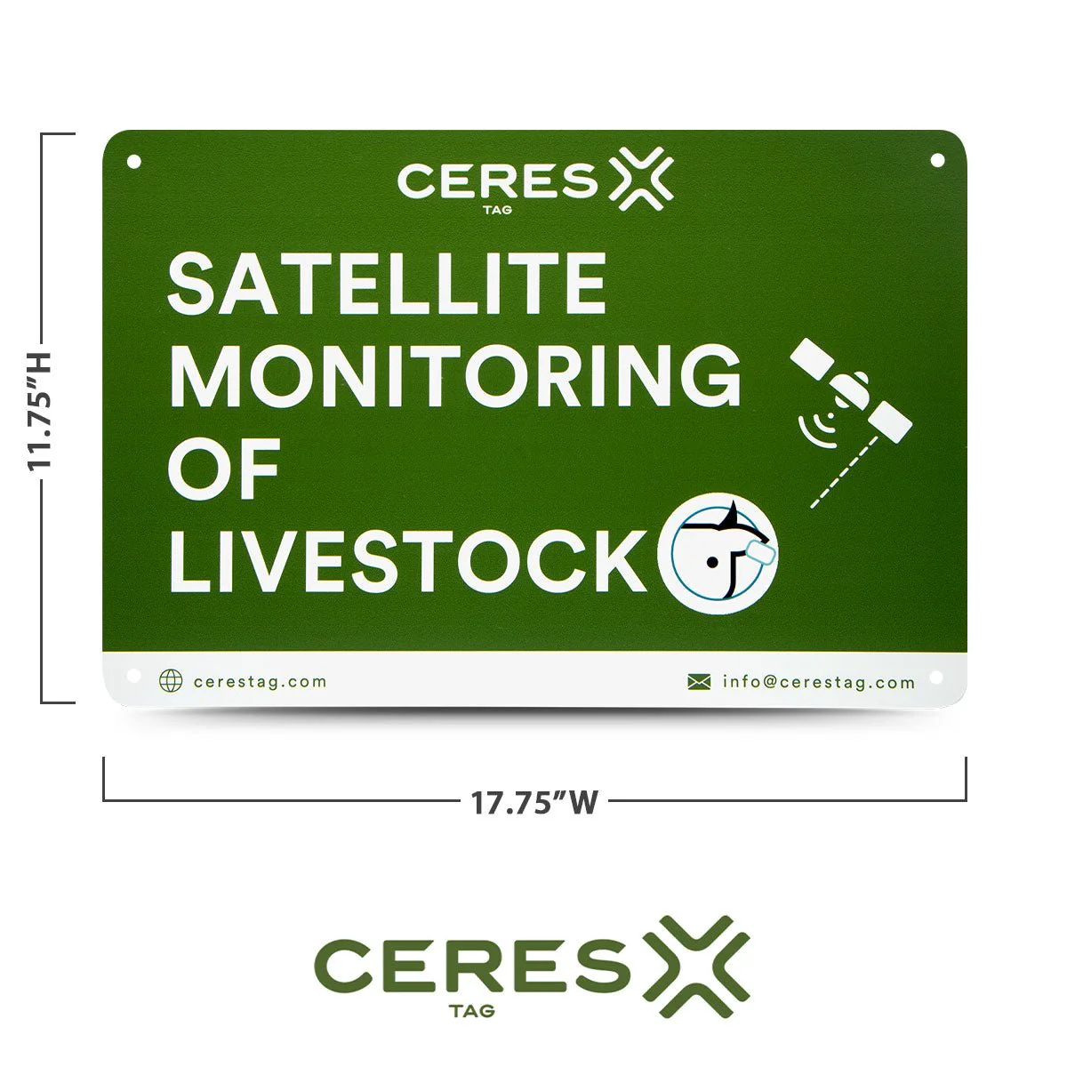 CERES RANCH Satellite Monitoring Signs for Cattle Theft Protection - Image 2