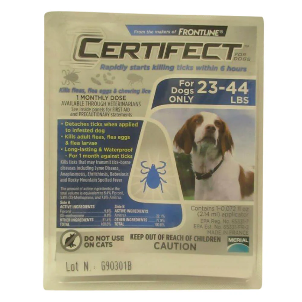 Certifect Flea & Tick for Dogs - Image 1