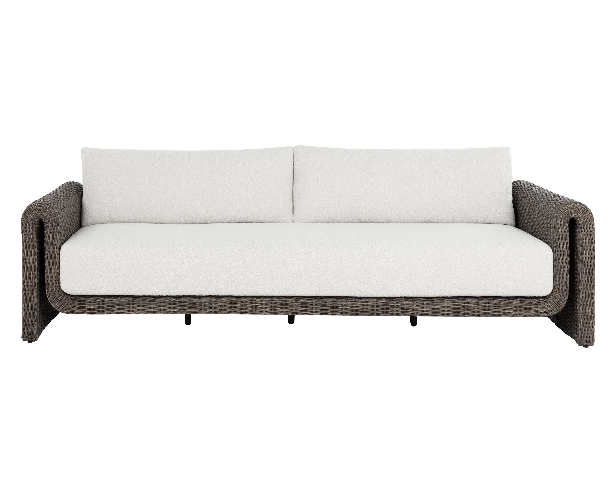 Tibi Sofa - Grey - Louis Cream - Image 2