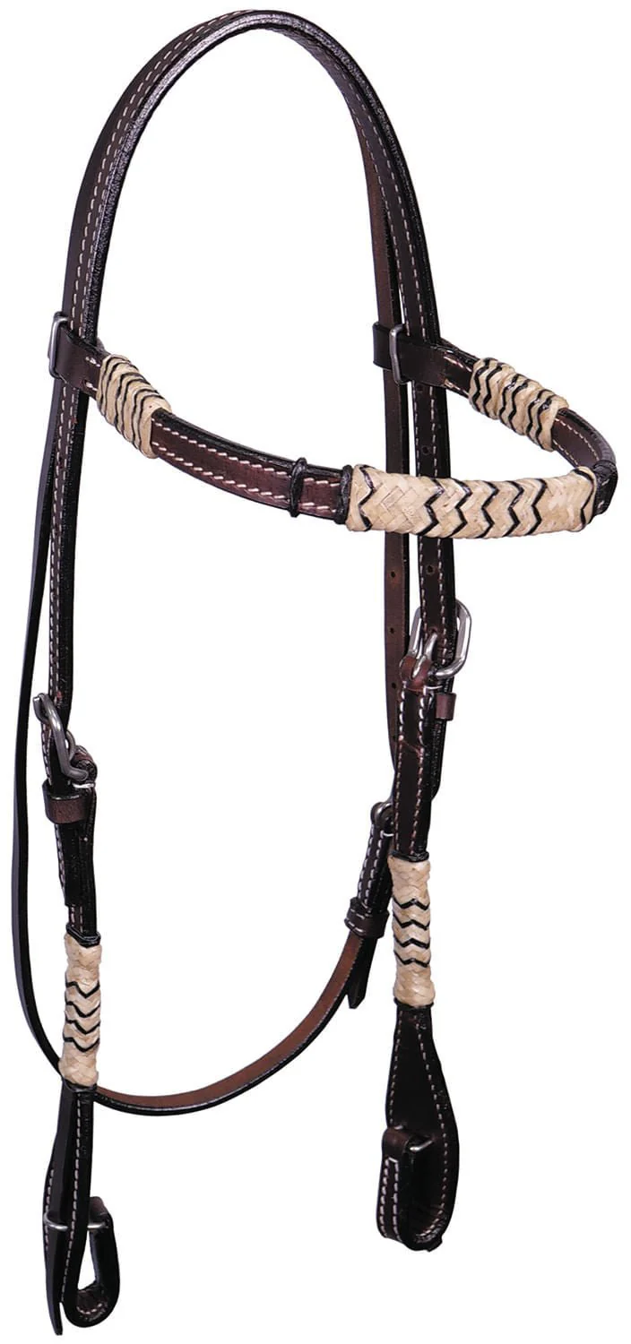 Buffalo Leather Chaparral Browband Headstall - Image 1