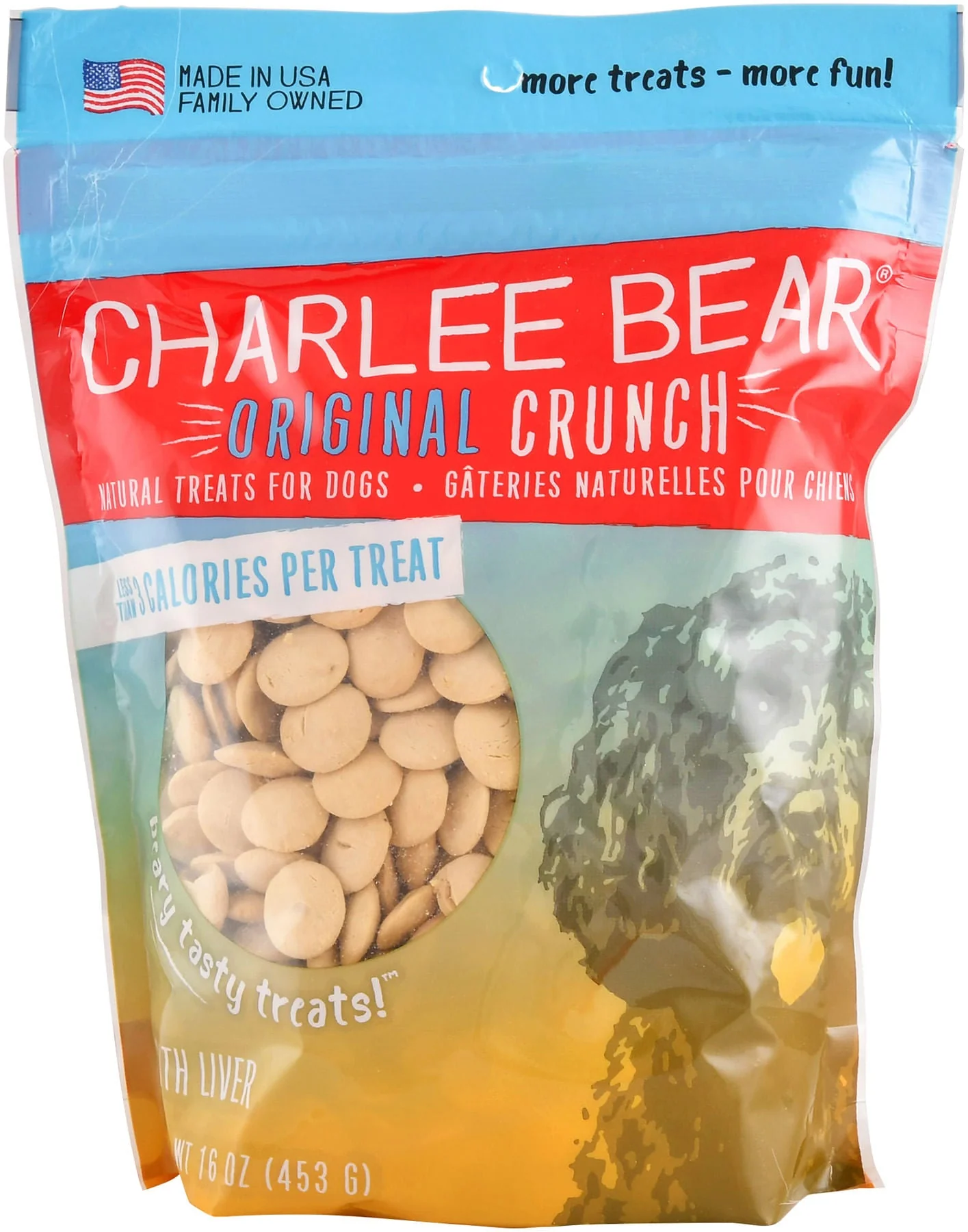 Charlee Bear Dog Treats, 16 oz - Image 1