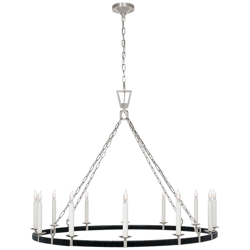 Darlana XL Wrapped Ring Chandelier - Image 2