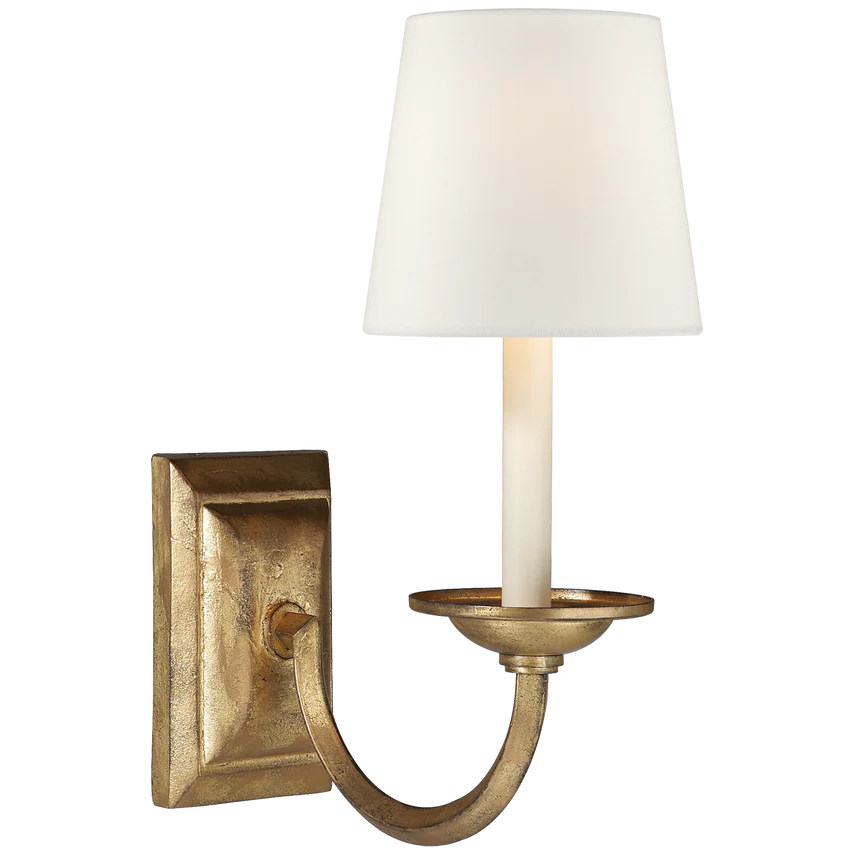 Flemish Single Sconce – Gilded Iron | Overstock