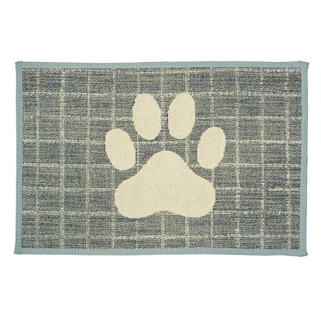 Chenille Fashion Dog Bowl Mat - Image 3