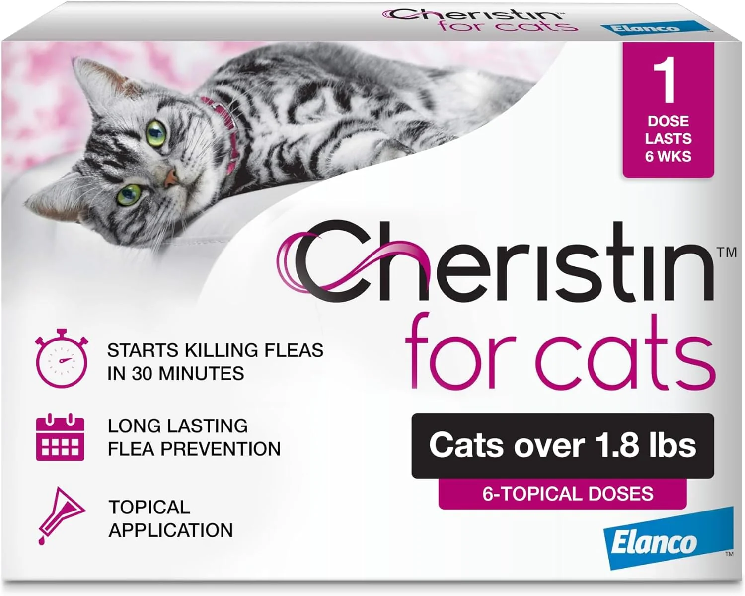 Cheristin Topical Flea Treatment for Cats - Image 2