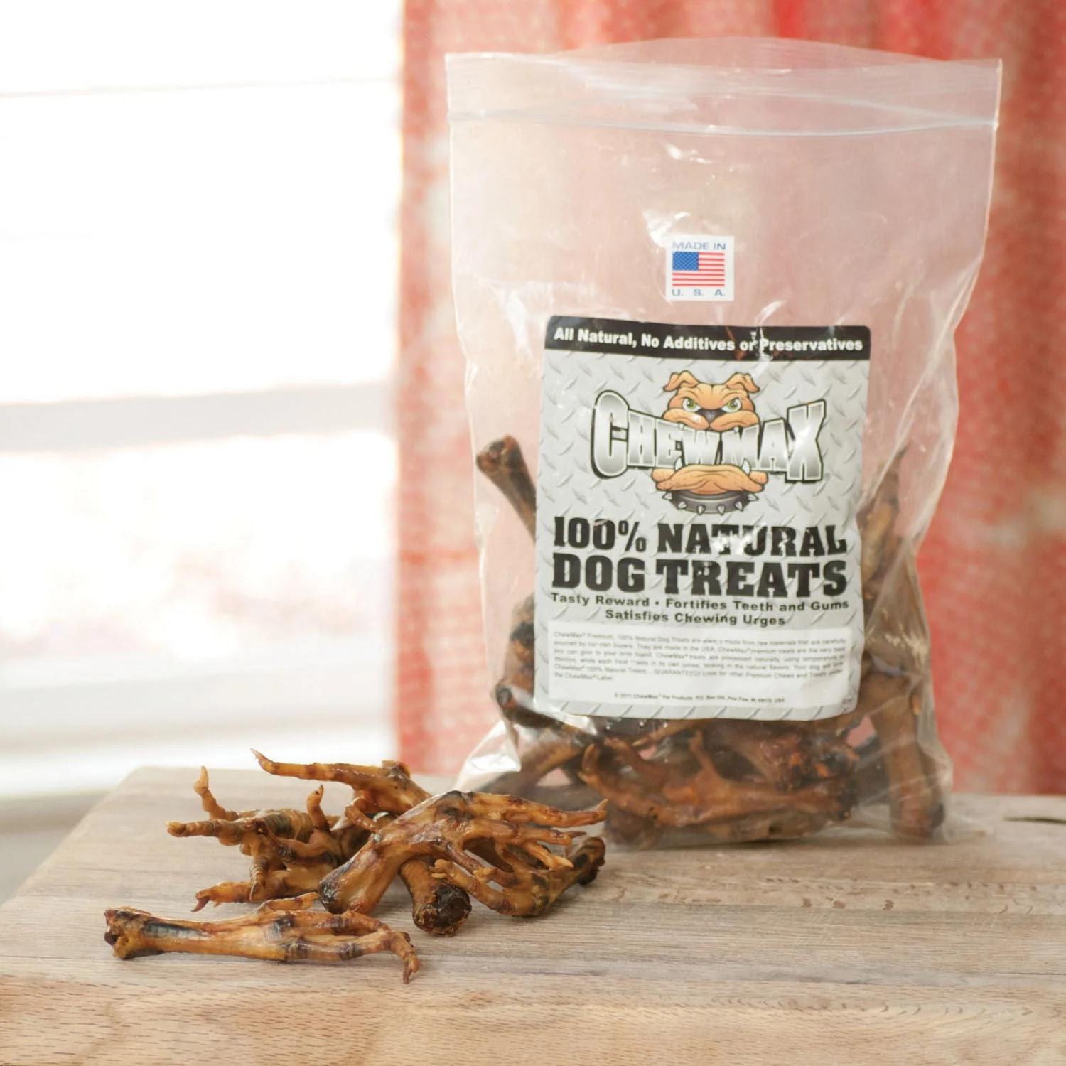 ChewMax Feet Natural Chew Dog Treats - Image 2