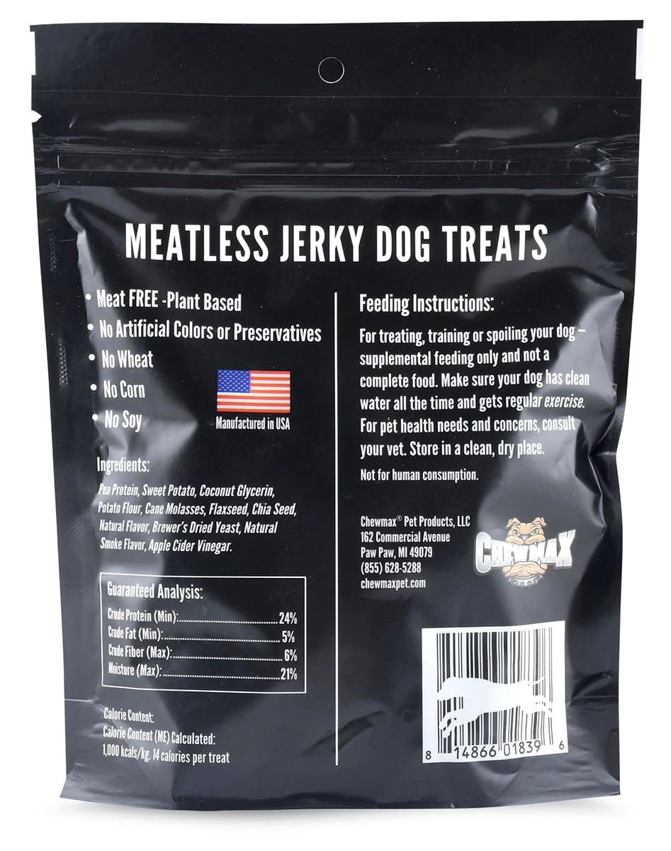 ChewMax Meatless Jerky, Hickory Smoke Flavor, 5 oz - Image 2