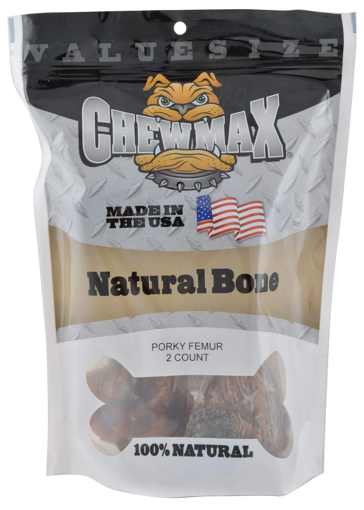 ChewMax Porky Femur, 2-pack - Image 1