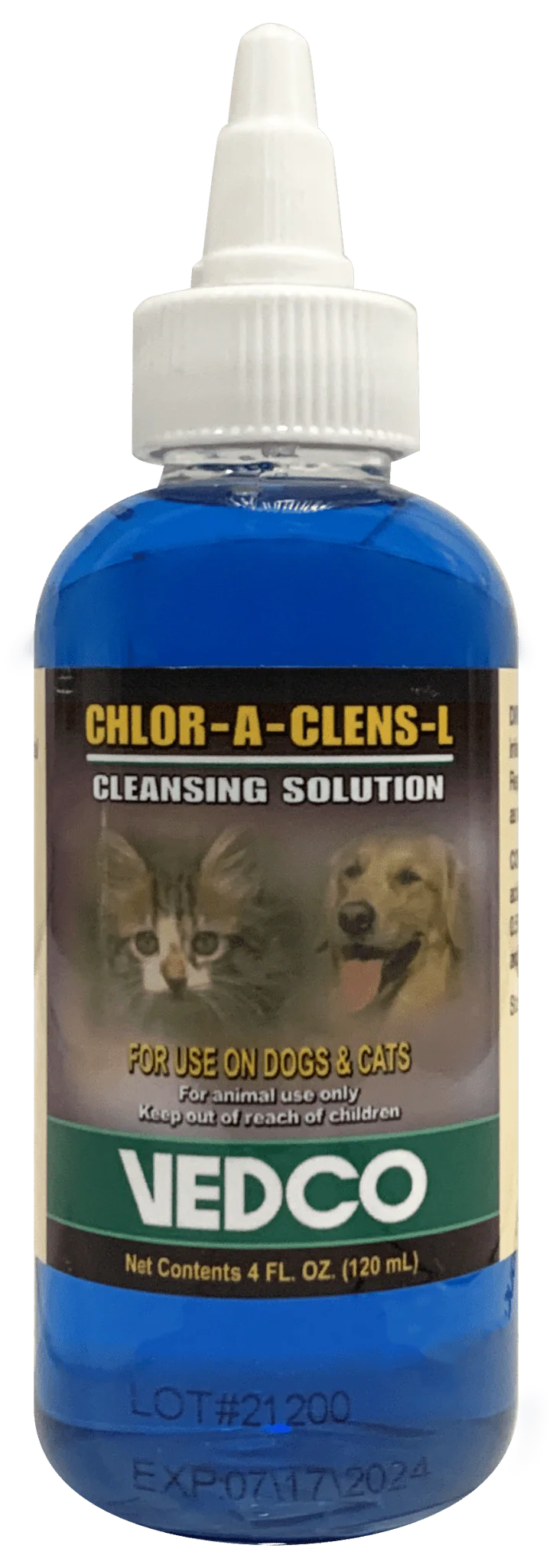 Chlor-A-Clens-L (1/2% Lidocaine) 4 oz – Wound Cleansing & Topical Pain Relief for Dogs & Cats - Image 1