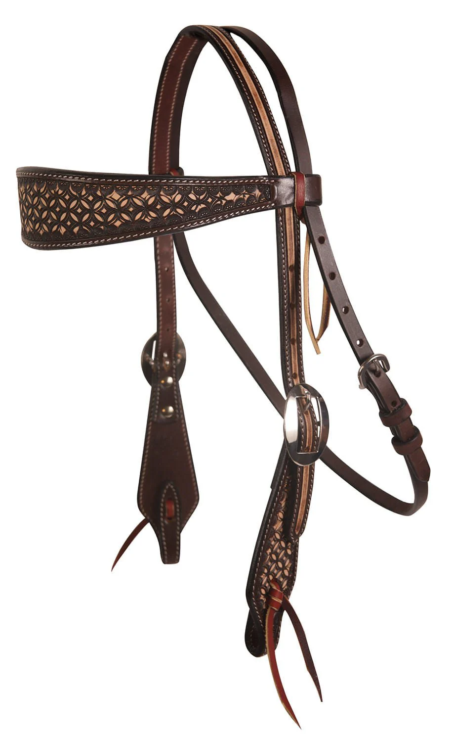 Professional's Choice Chocolate Confection Browband Headstall - Image 1