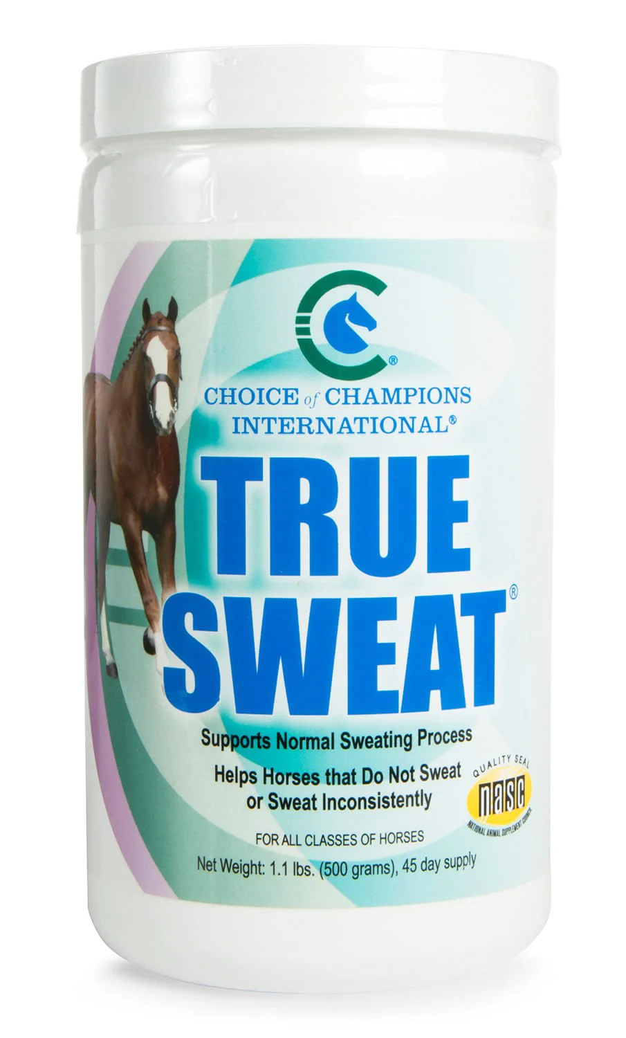 Choice of Champions True Sweat Supports Normal Sweating Process in Horses, 500 g - Image 1