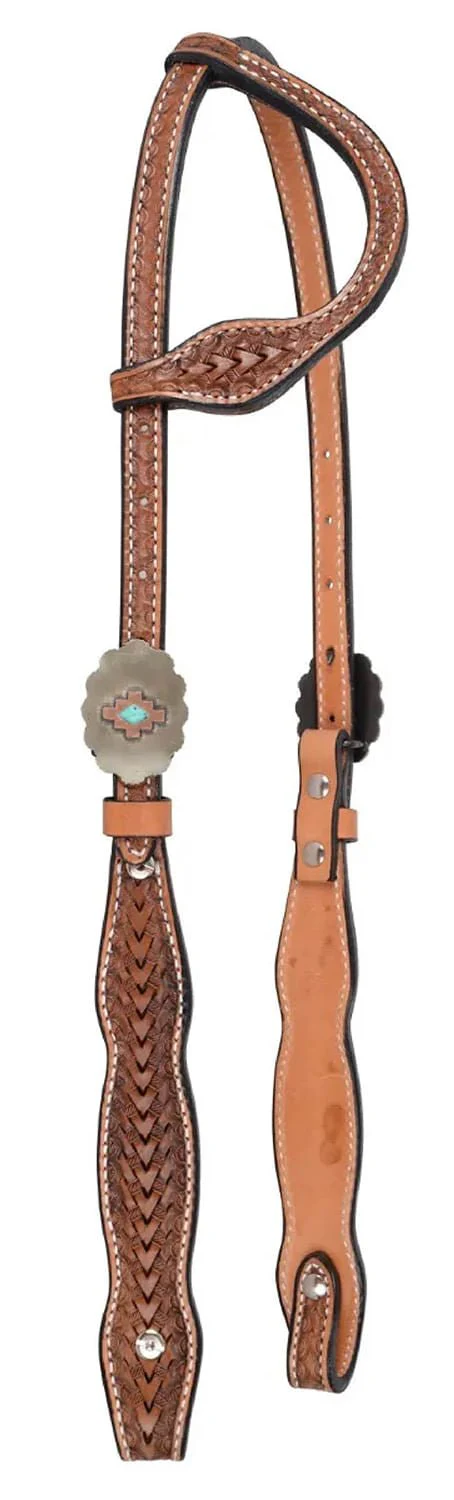 Circle Y Dawson One Ear Headstall, Full - Image 1