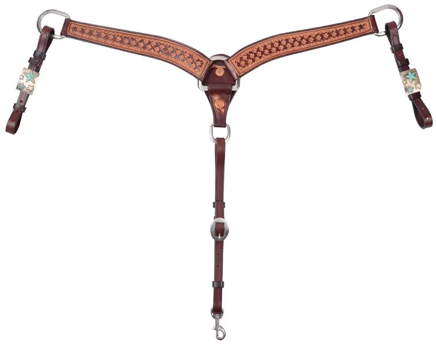 Circle Y Saturn Rising Horse Breast Collar, Full - Image 1