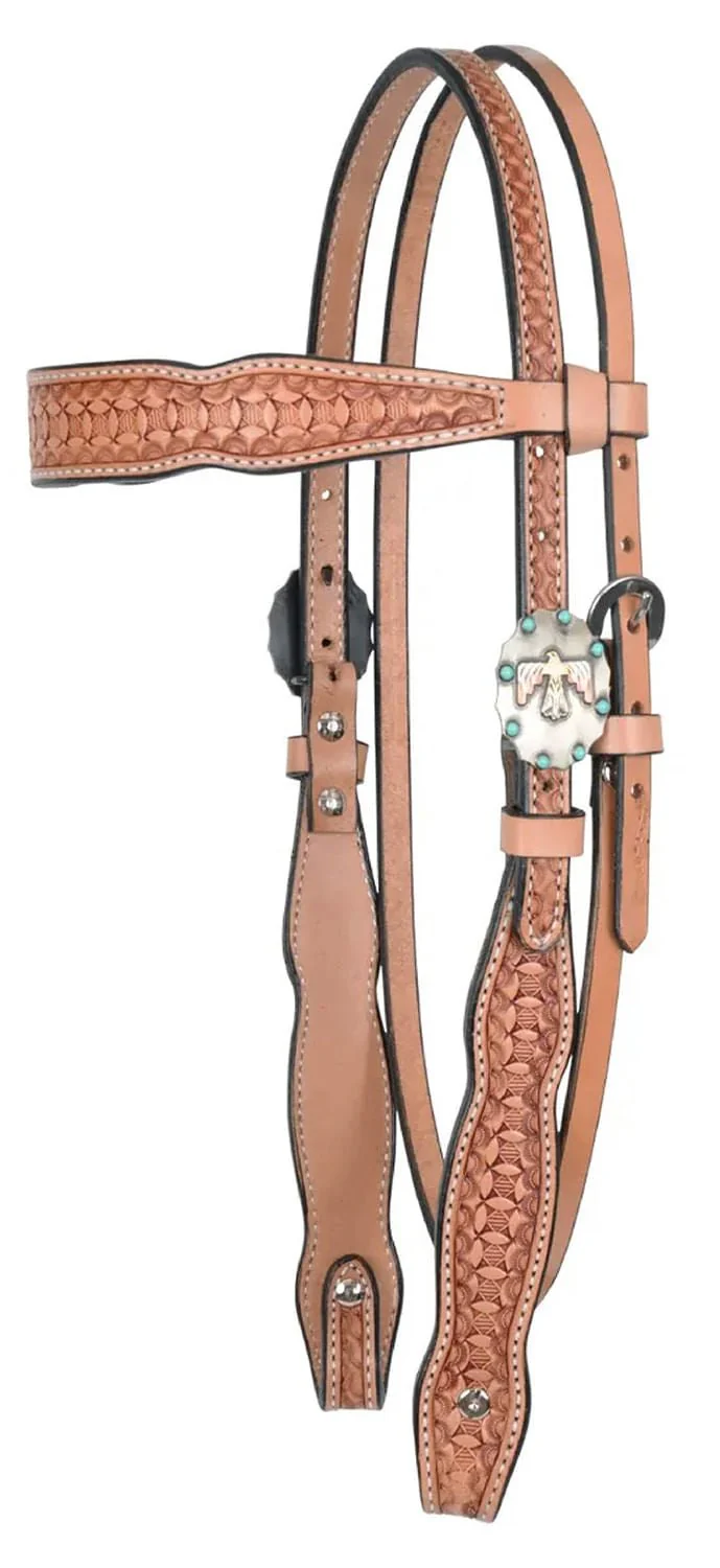 Circle Y Windsor Browband Headstall, Full - Image 1