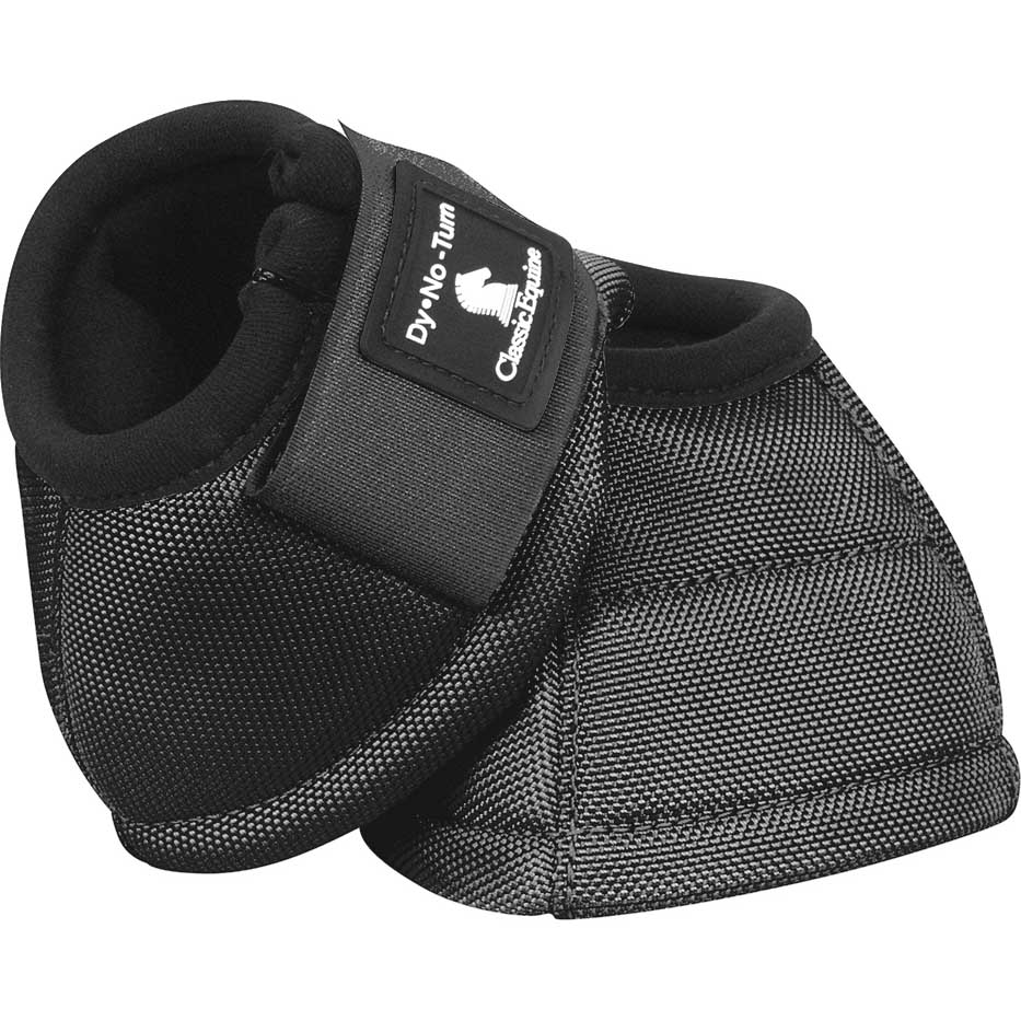 Classic Equine DyNo Turn Bell Boots for Horses, 2-Pack – Durable Shock-Absorbing Hoof Protection - Image 2