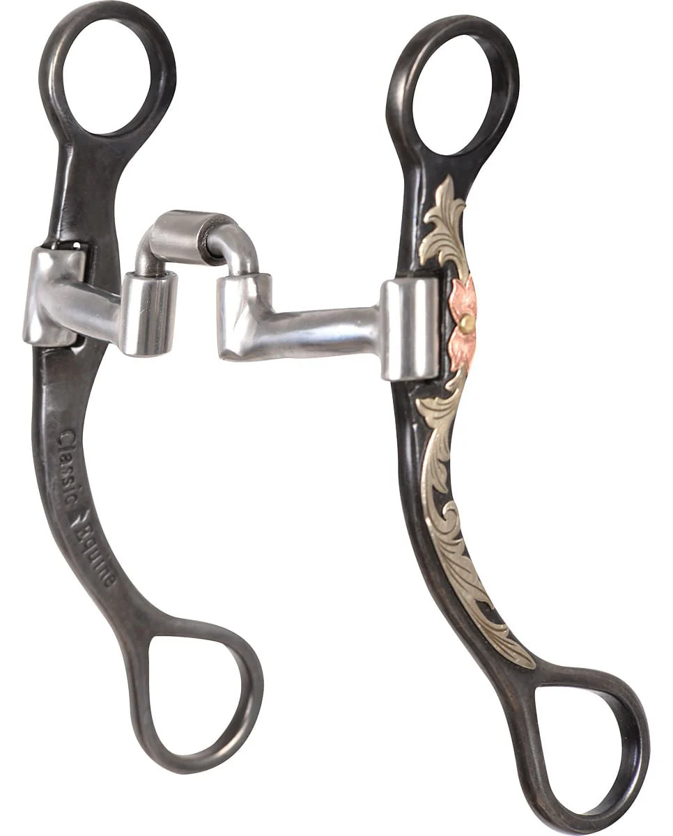 Classic Equine Low Port Barrel Bit - Image 1