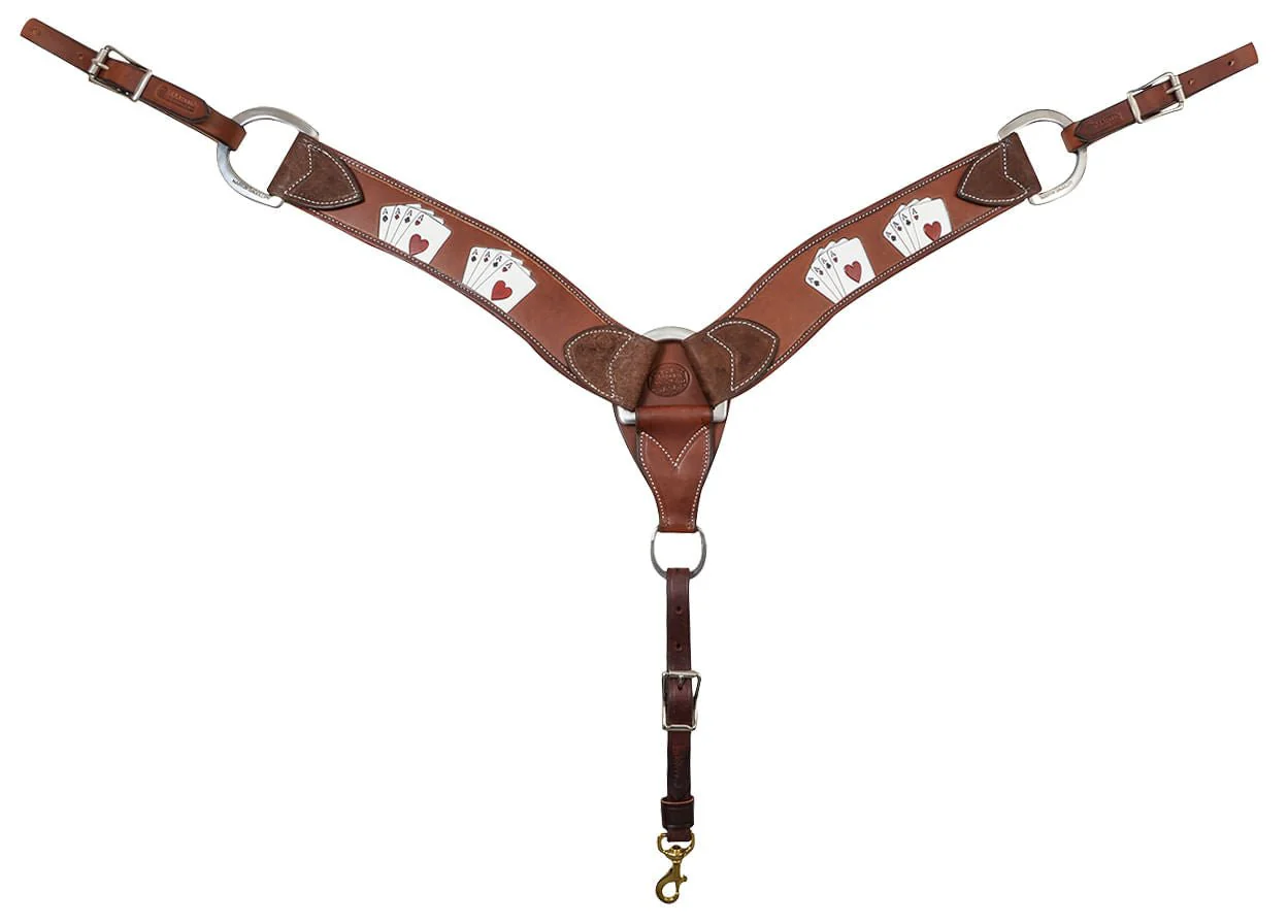 Classic Equine Tombstone 4 of a Kind Breast Collar - Image 1