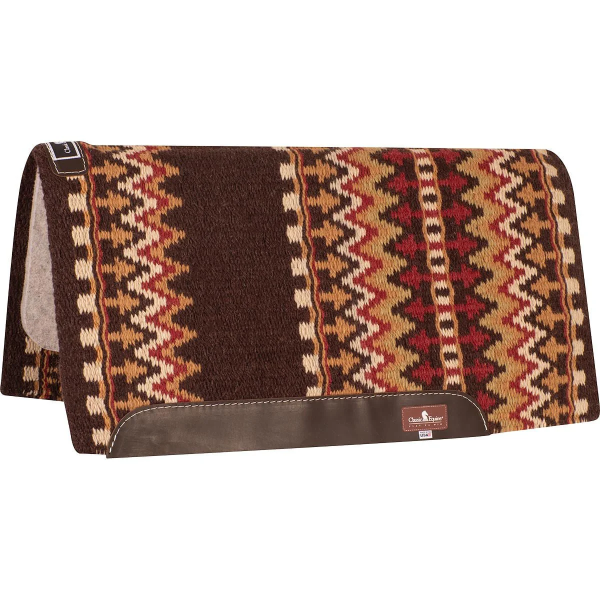 Classic Equine Wool Top Saddle Pad - Image 1