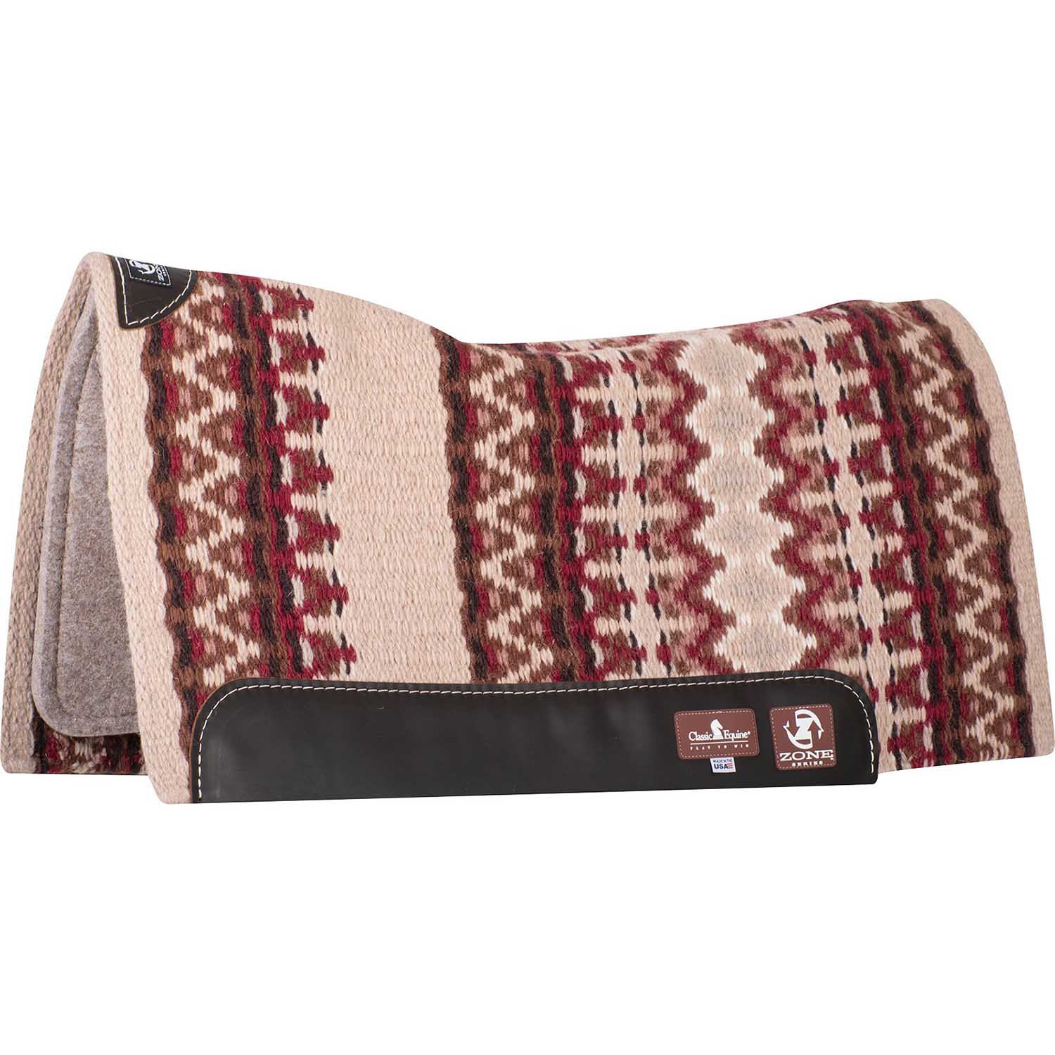 Classic Equine Zone Blanket Top Saddle Pad - Image 2