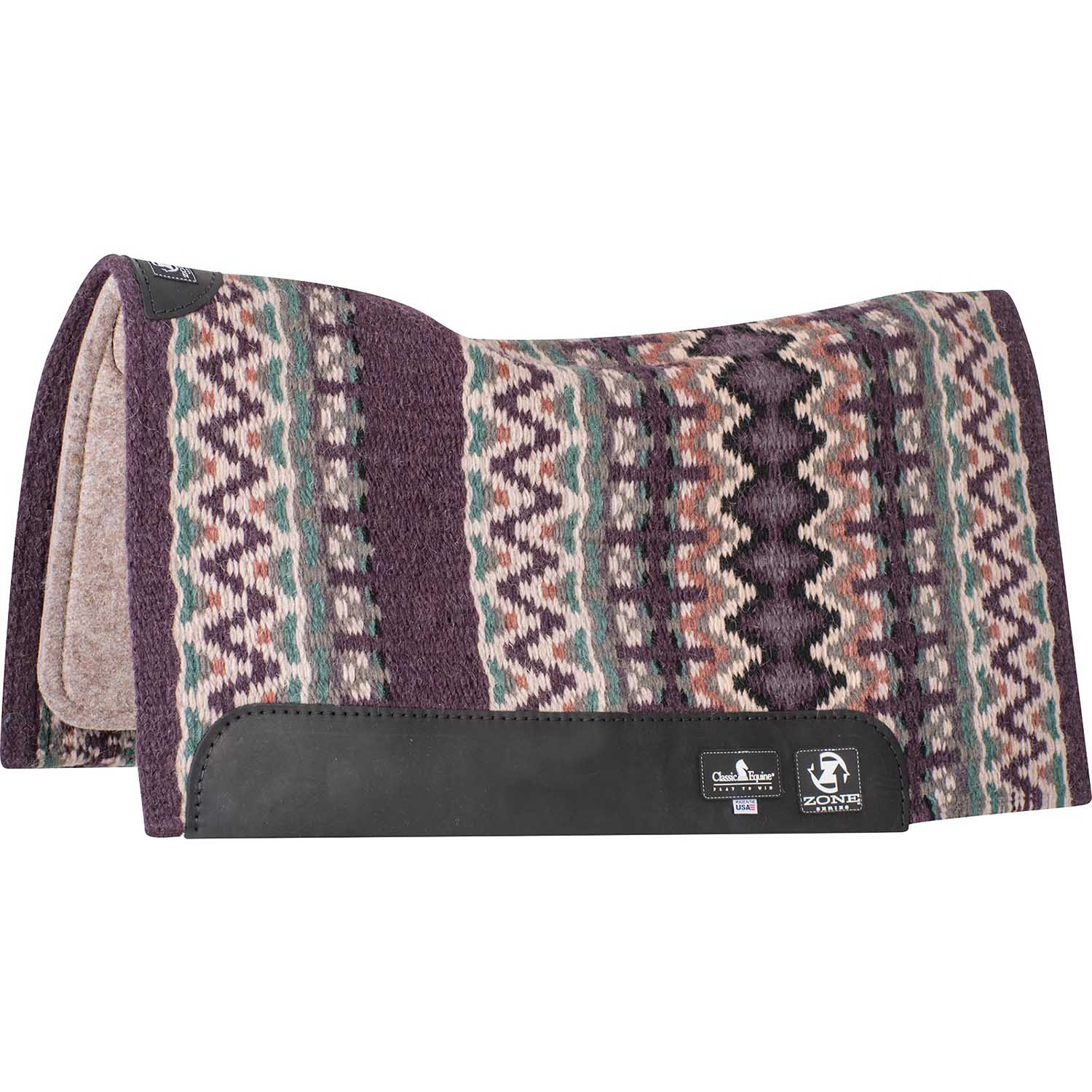 Classic Equine Zone Blanket Top Saddle Pad - Image 3