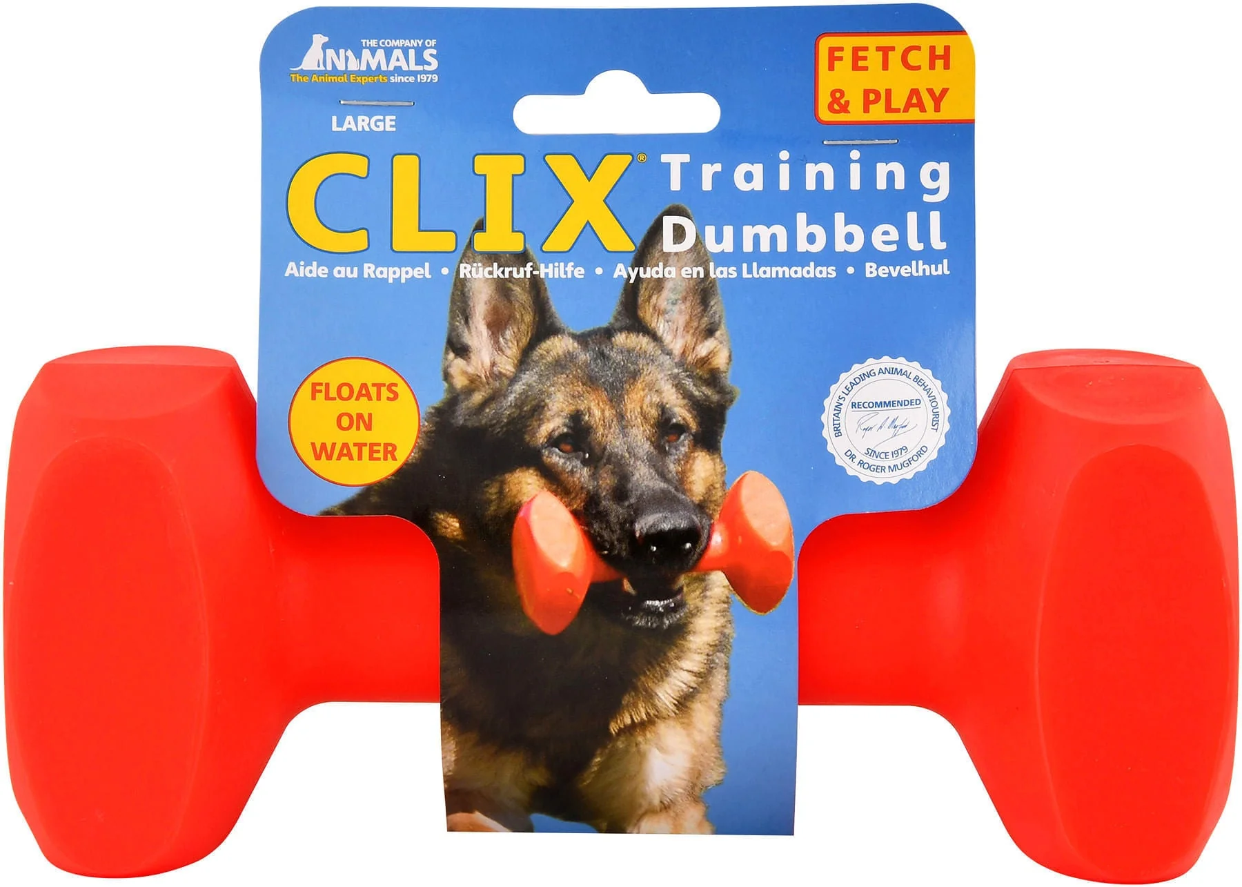 CLIX Training Dumbbells, Red - Image 2