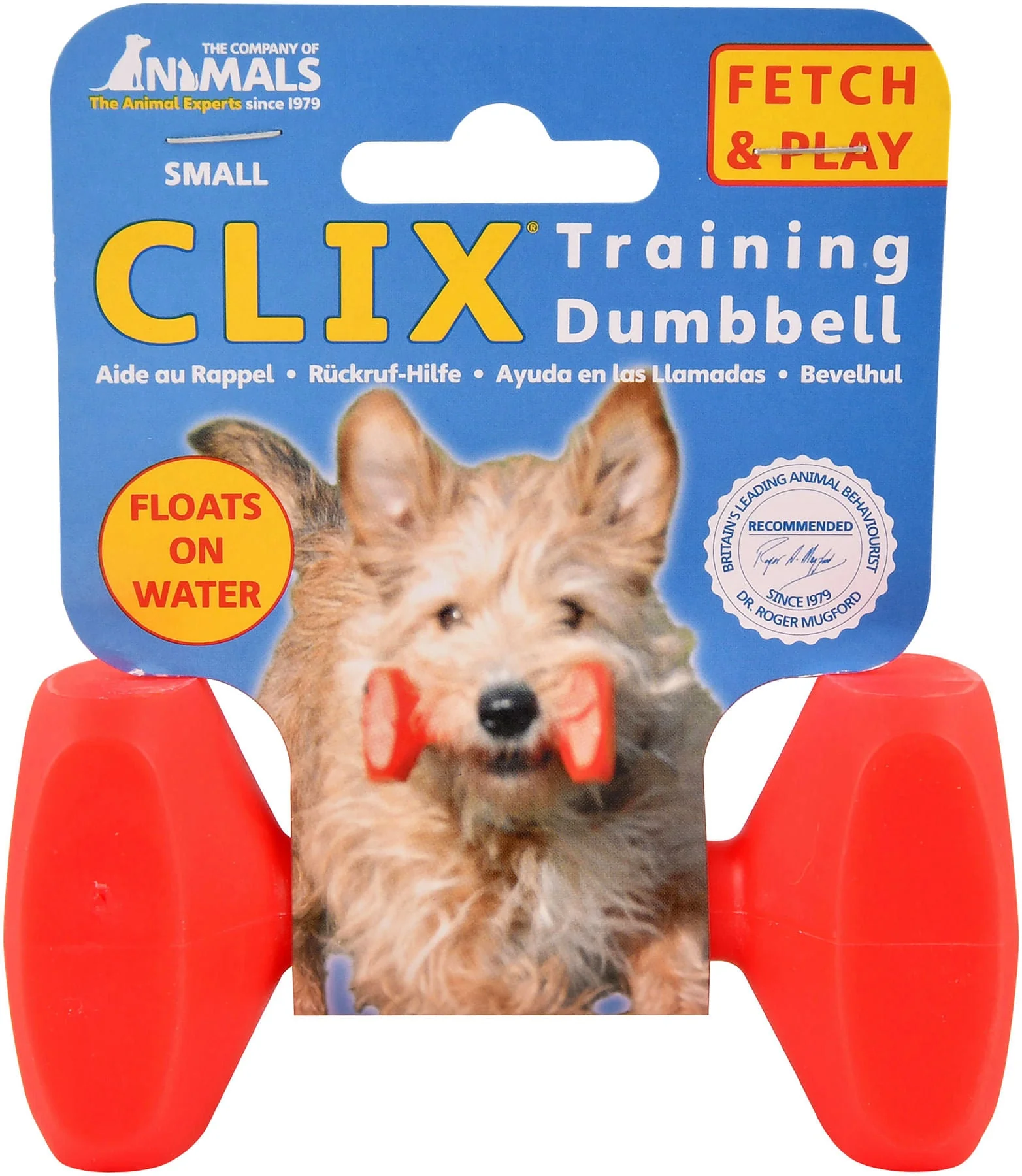CLIX Training Dumbbells, Red - Image 1