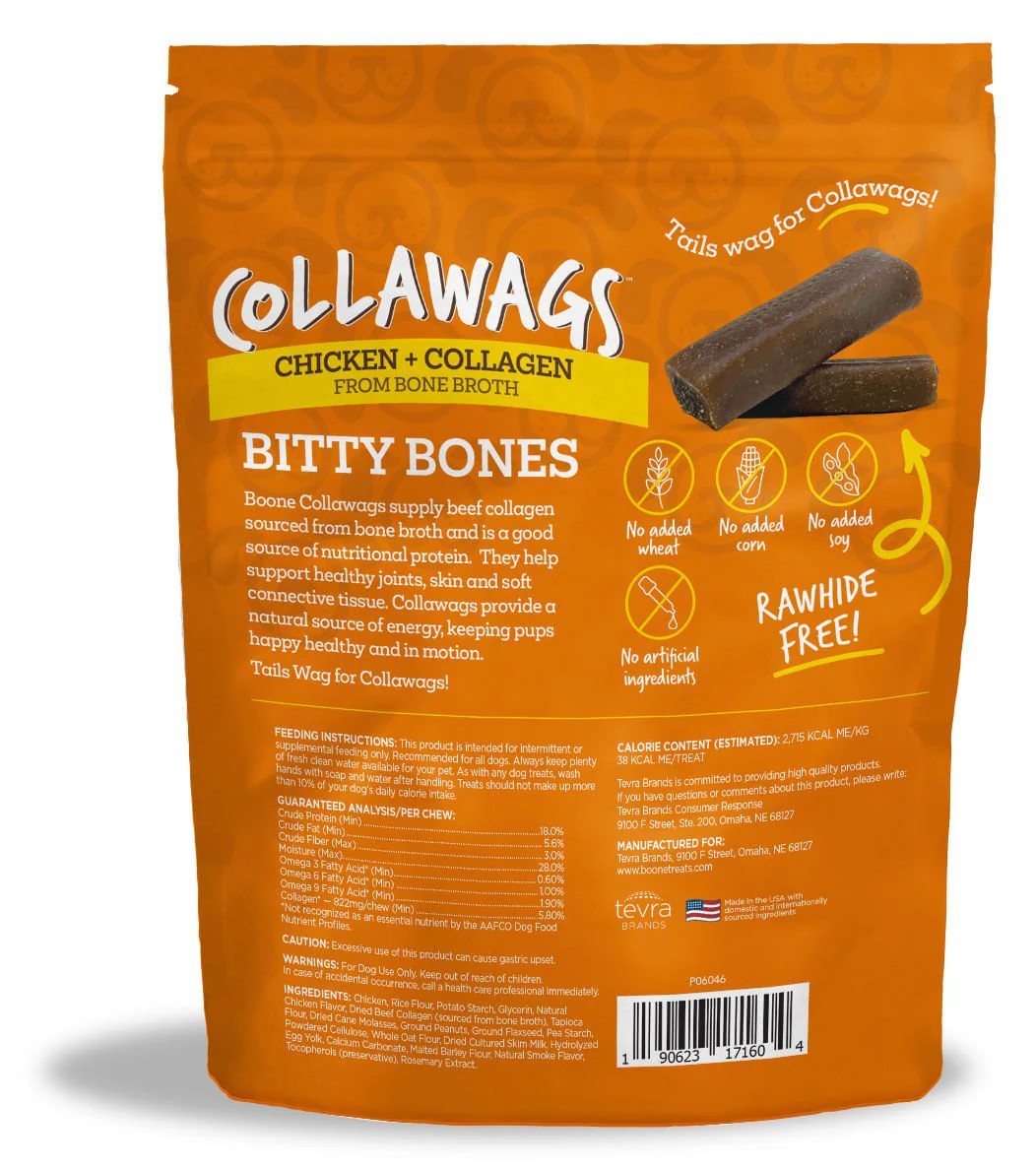 Collawags Bitty Bones, Chicken Flavor - Image 2