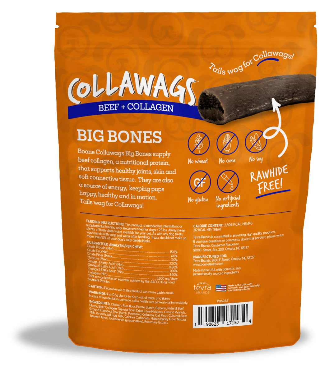 Collawags Large Bones, Beef Flavor - Image 2