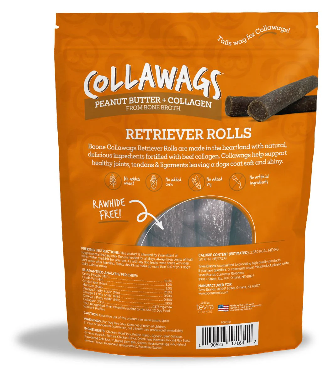 Collawags Retriever Rolls, Peanut Butter Flavor - Image 2