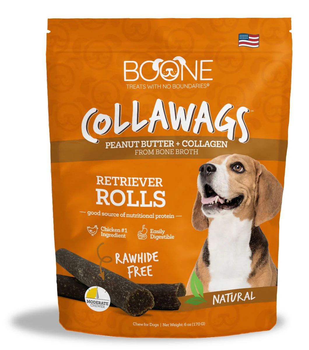 Collawags Retriever Rolls, Peanut Butter Flavor - Image 1