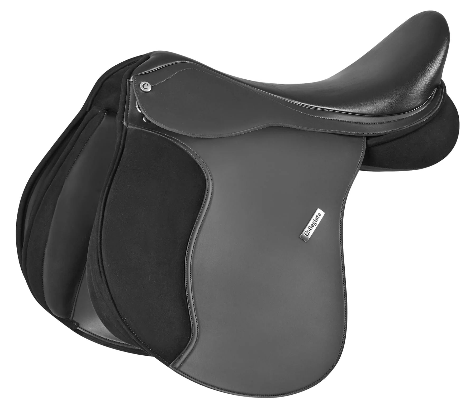 Collegiate Chatsworth All Purpose Saddle, Black - Image 1