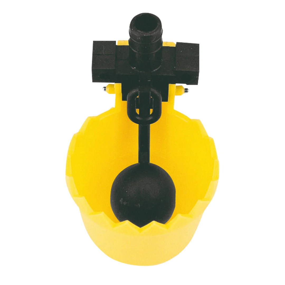 Constant Level Poultry Drinking Bowl with Float Valve for Chickens, Ducks & Birds - Image 1