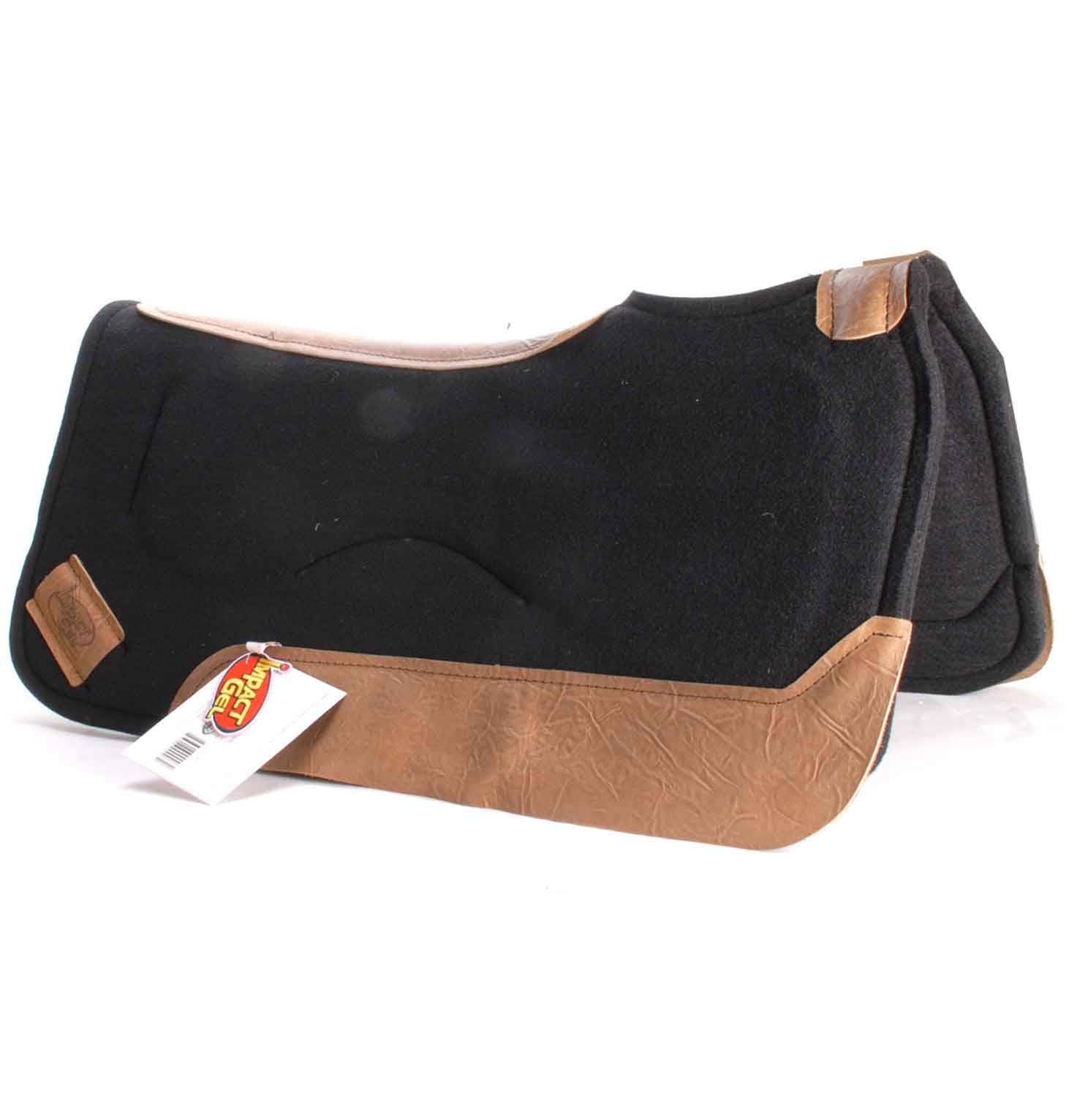 Contour Impact Gel Western Saddle Pad - Image 2