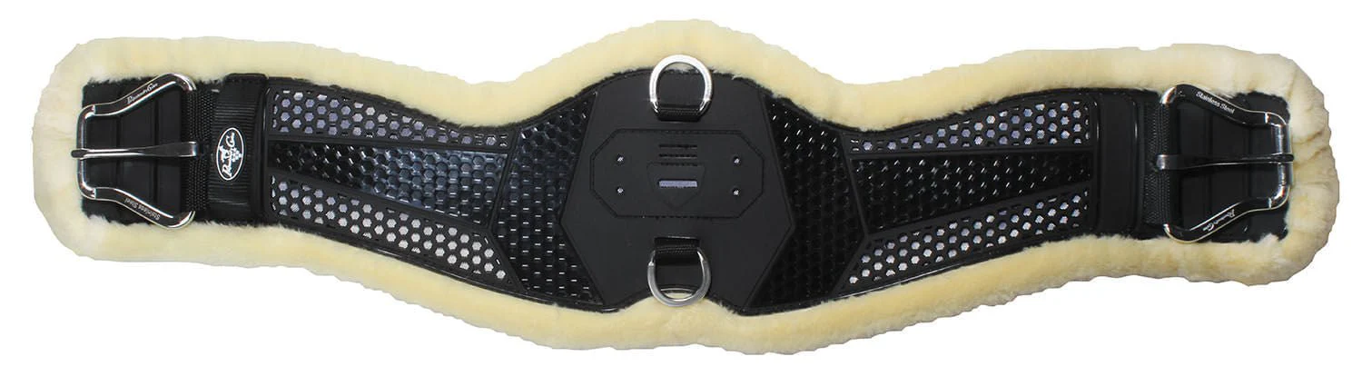 Professional's Choice Contoured VenTECH Cinch with Faux Shearling Liner, Black - Image 1