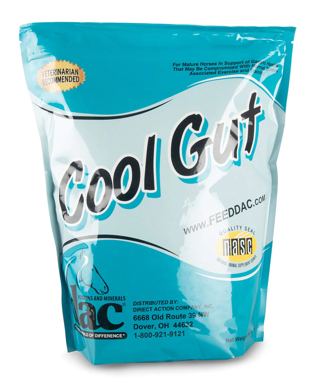 dac Cool Gut Gastric Support Supplement for Horses - Image 1