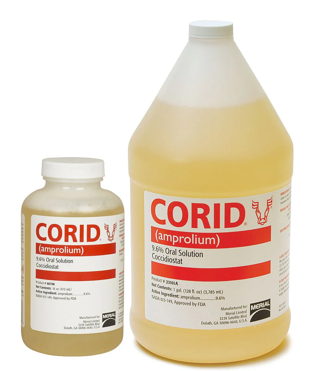 CORID Solution (Amprolium 9.6%) - Image 1