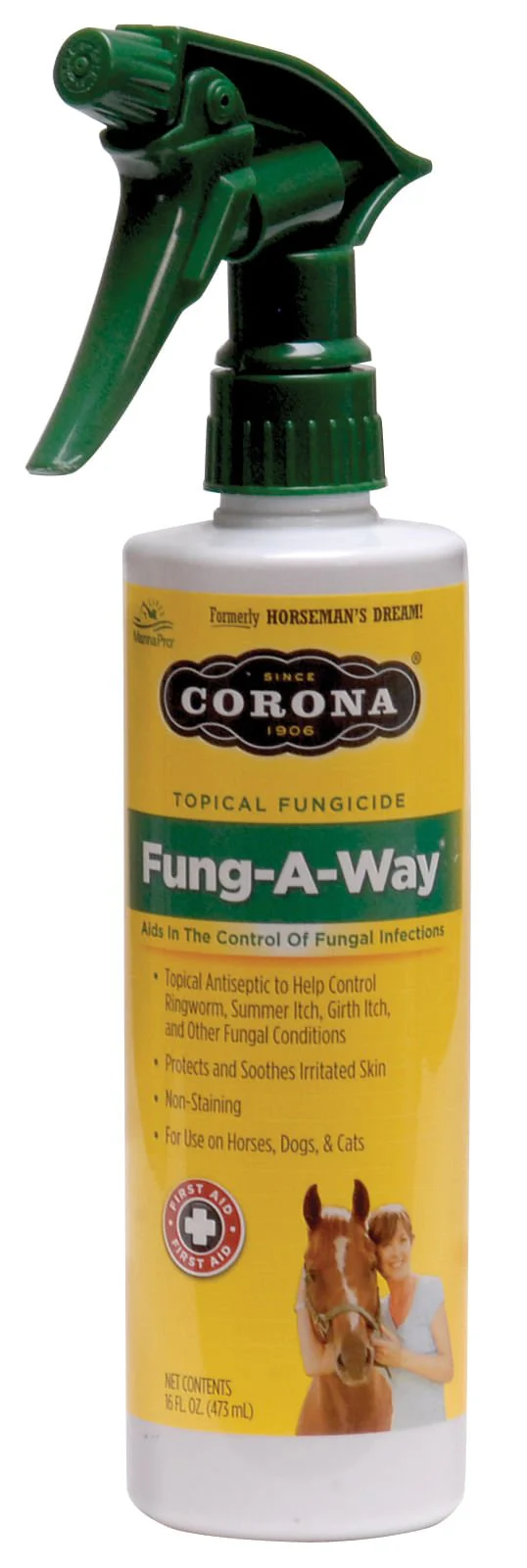 Fung-A-Way Topical Fungicide Solution for Horses, Dogs & Cats - Image 1