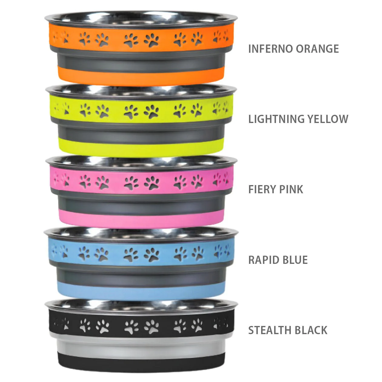 Corsa Pet Bowls – Stainless Steel, Anti-Skid, Dishwasher-Safe Bowls for Dogs & Cats - Image 2