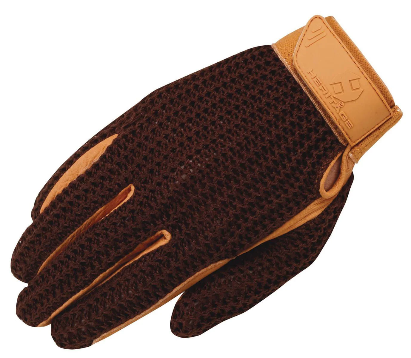 Crochet Riding Gloves, Adult - Image 1