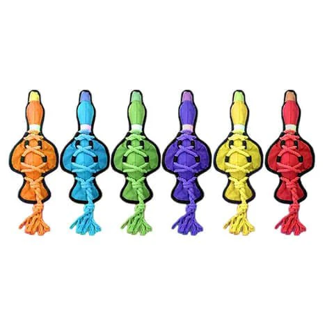 Cross Ropes Durable "Ballistic" Nylon Duck Toy, 11.5" - Image 1