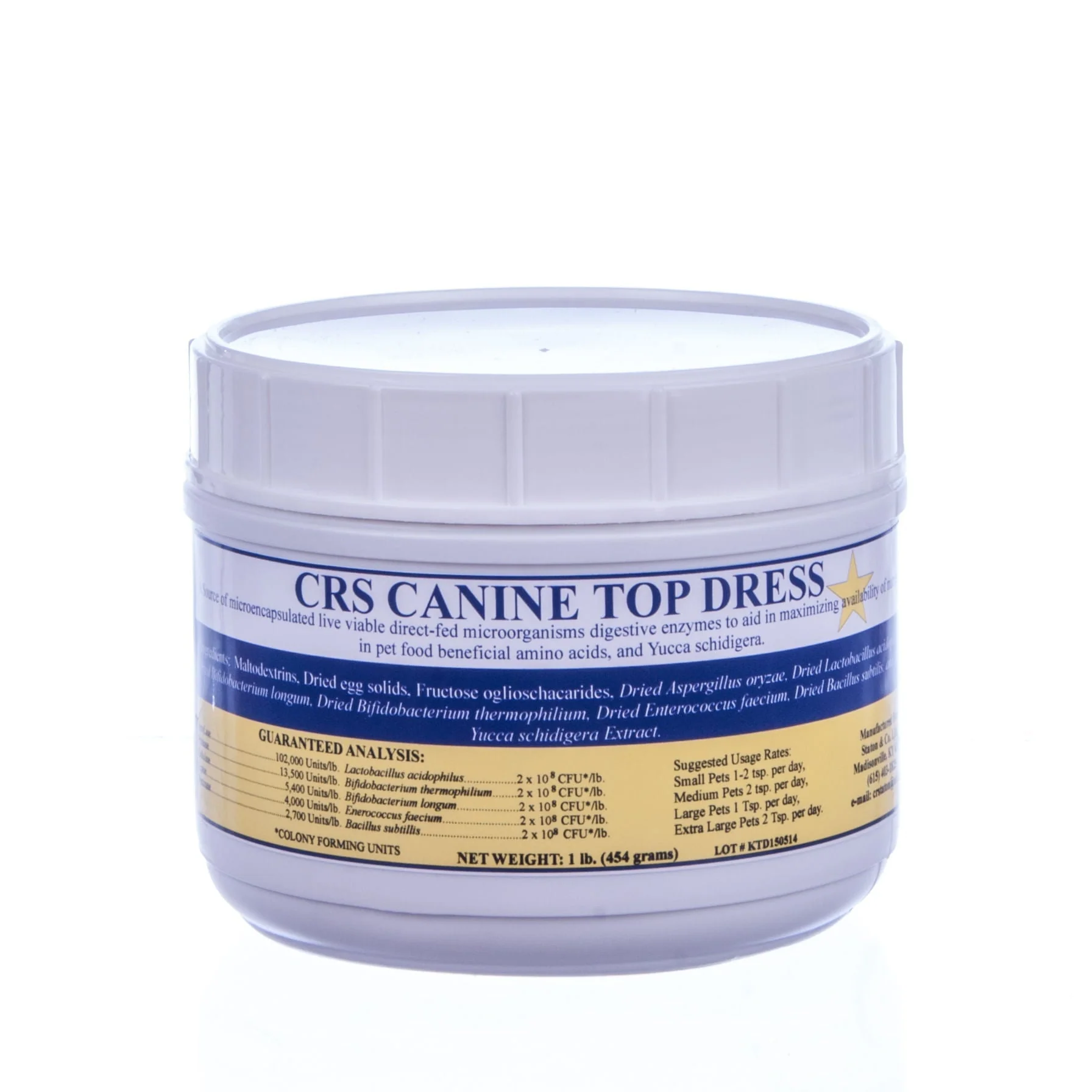 CRS Gold Canine Top Dress, 1 lb - Image 1